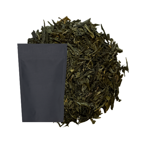 𝗗𝗥𝗢𝗟𝗘 𝗗𝗘 𝗖𝗢𝗖𝗢 - Thé vert parfumé BIO - Floral & fruité