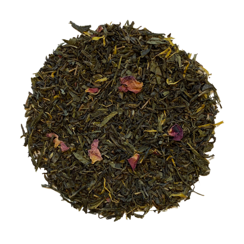 𝗝𝗔𝗥𝗗𝗜𝗡 𝗖𝗘𝗟𝗘𝗦𝗧𝗘 - Thé vert parfumé - Agrume et floral