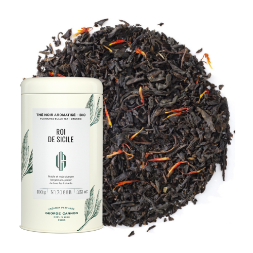 𝗘𝗔𝗥𝗟 𝗚𝗥𝗘𝗬 𝗥𝗢𝗜 𝗗𝗘 𝗦𝗜𝗖𝗜𝗟𝗘 - Thé noir parfumé BIO - Agrume