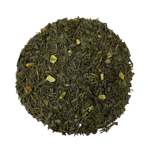 𝗩𝗢𝗬𝗔𝗚𝗘 𝗔 𝗧𝗢𝗞𝗬𝗢 - Thé vert aromatisé BIO - Agrume et Epicé